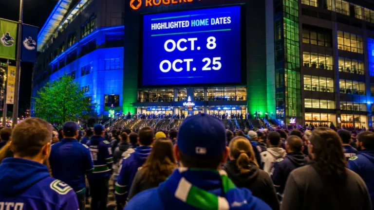 Vancouver fans mark key dates as Canucks open season under new leadership