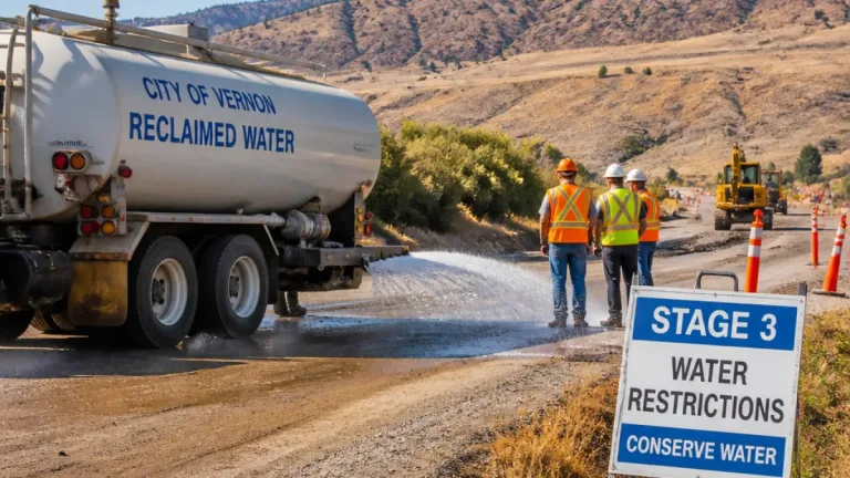 Vernon secures provincial OK to use reclaimed water amid deepening drought