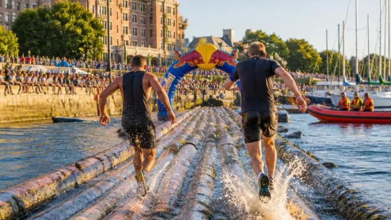 Victoria harbour crowd cheers as Mnguni wins Red Bull Log Drivers showdown
