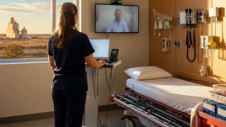 Virtual emergency physicians expand in rural Alberta as small hospitals lean on telemedicine
