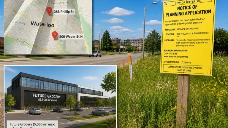 Waterloo clears land-use path for two grocery stores on Phillip and Weber