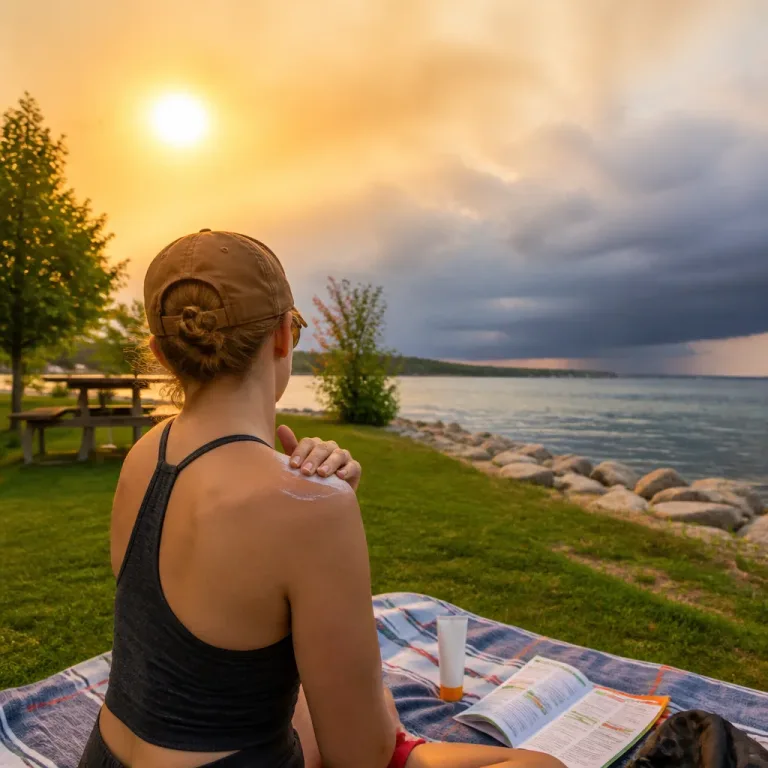 High UV, widespread smoke and late thunderstorms forecast for Innisfil area