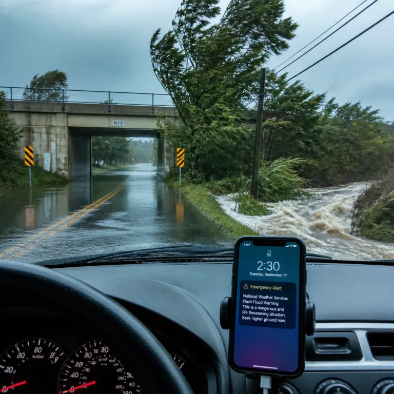 Brief overnight storm alert hits Union County, N.C., with torrential rain and gusty winds