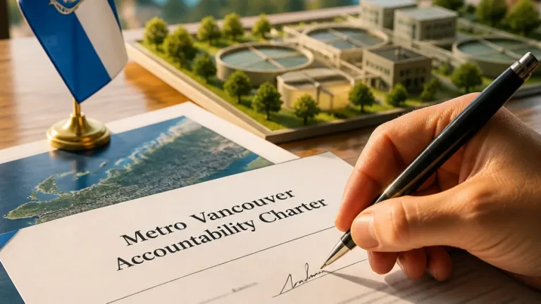 West Vancouver mayoral candidate signs Metro Vancouver accountability charter
