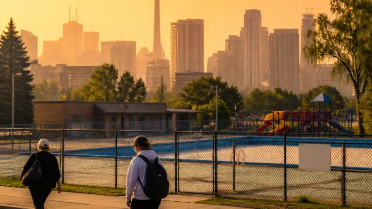 Wildfire smoke keeps Toronto indoors as orange air-quality alert persists