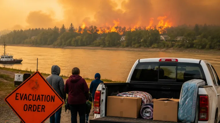 Wildfires keep Fort Simpson, Wrigley residents displaced as smoke lingers across N.W.T.