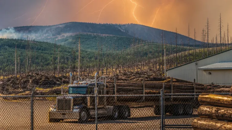 Wildfires squeeze Manitoba’s logging supply, stoking fears for mills, jobs and towns