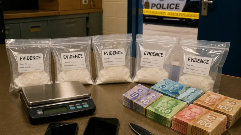 Windsor police arrest Kitchener man in drug-trafficking probe; suspected cocaine seized