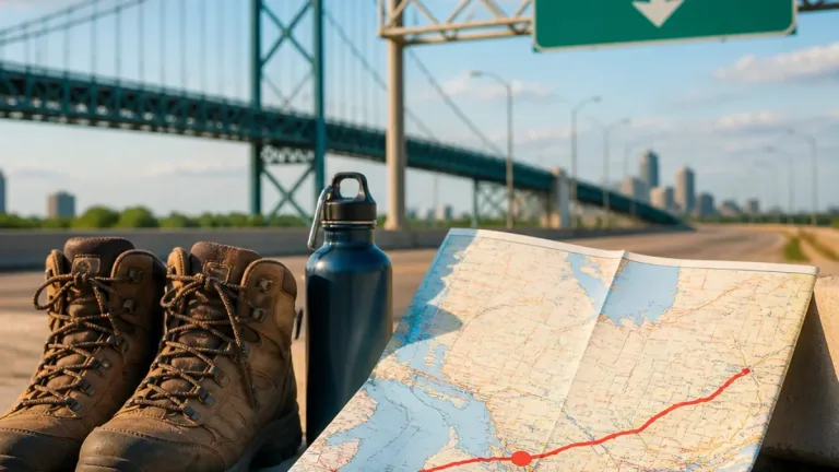 Windsor walker marks halfway point of 750-km trek to honour ancestors and support youth