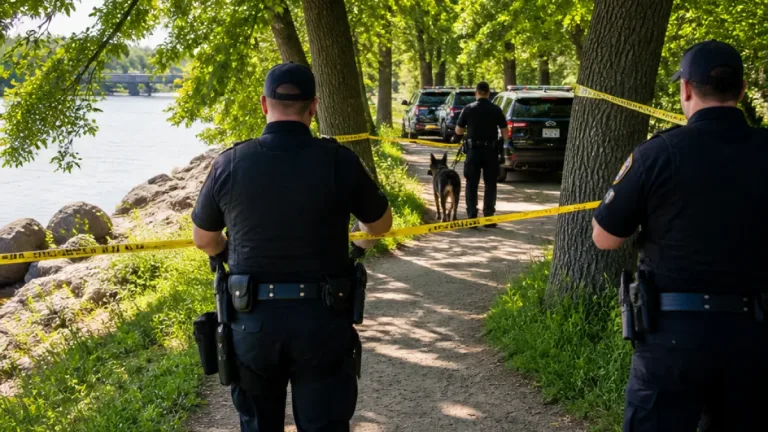 Winnipeg police conduct search of St. Vital Park for missing man