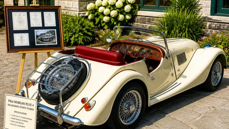 Woodstock legacy: Michael Lang’s 1964 Morgan Plus 4 surfaces in collector spotlight