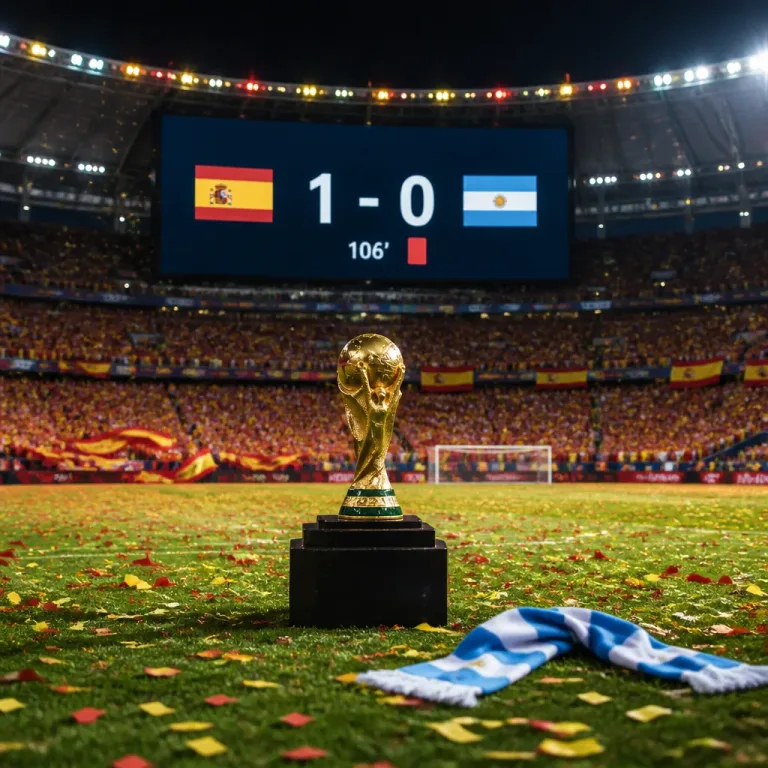 Spain dethrone Argentina in extra time to seize second World Cup title
