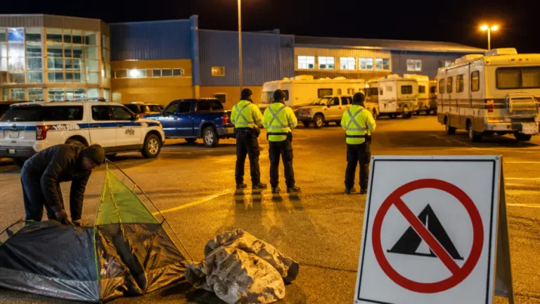 Yellowknife faces housing strain as wildfire evacuees camp outside Multiplex