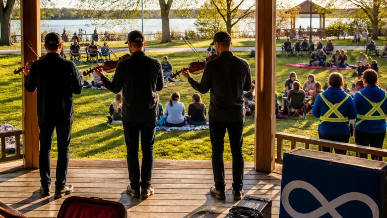 Young Métis fiddlers to headline free concert at Island Park Ukrainian Bandstand